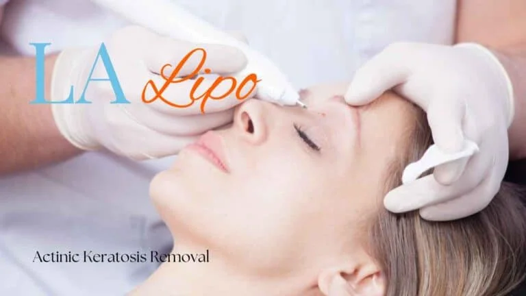 Woman receiving Actinic Keratosis Removal Treatment Shoreham-by-Sea