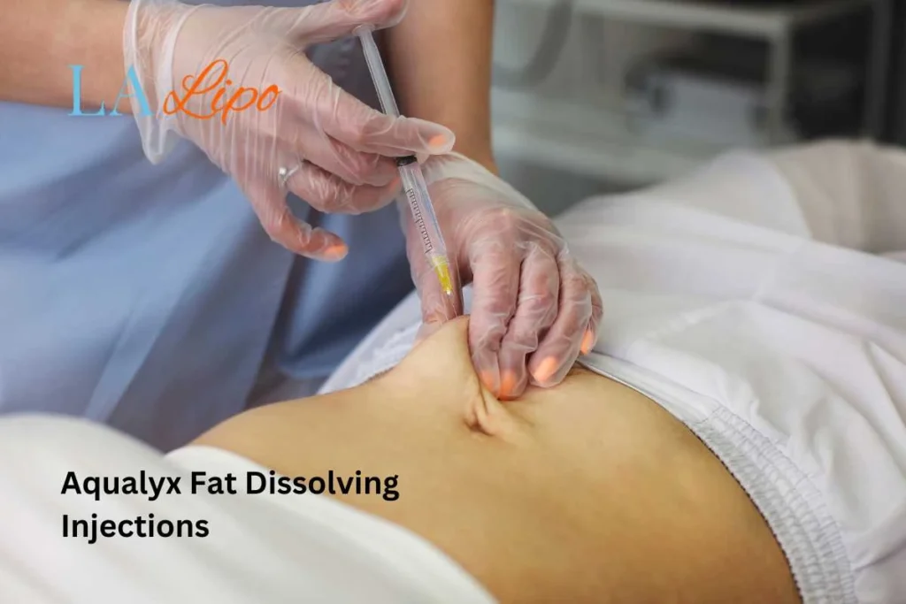 woman having fat dissolving injections Shoreham-by-Sea in the stomach