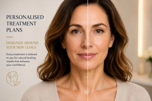 Before and after results of Collagen Lift Therapy Shoreham-by-Sea