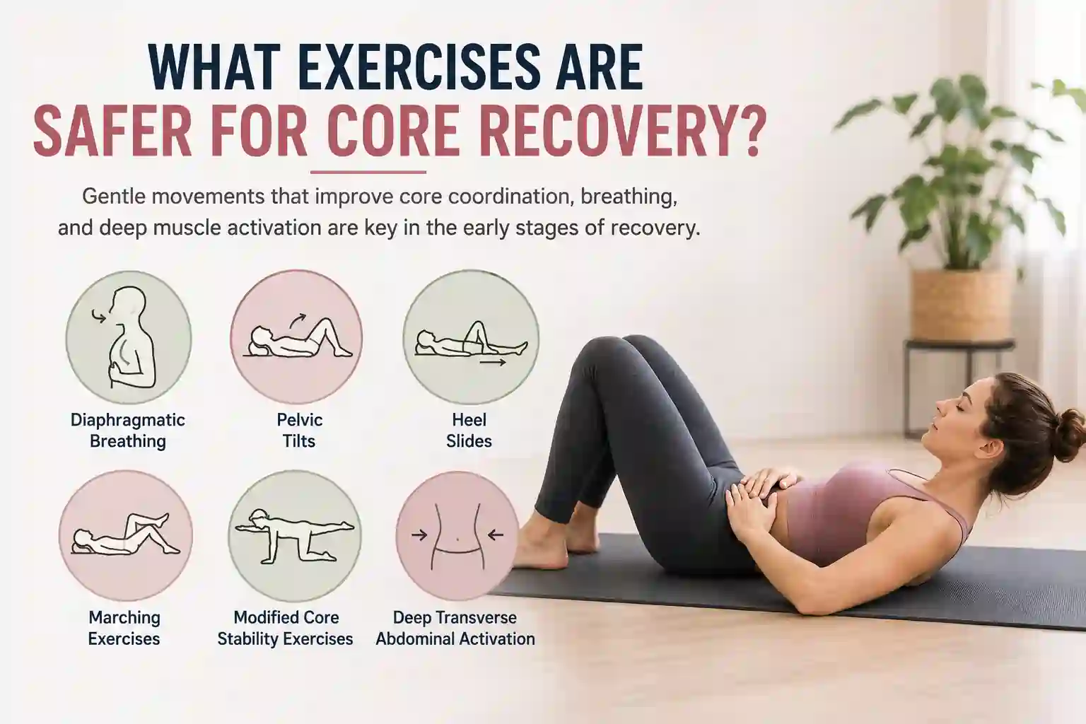 What Exercises Are Safer for Core Recovery Shoreham-by-Sea