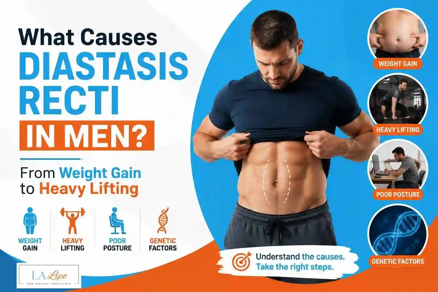 What Causes Diastasis Recti in Men? From Weight Gain to Heavy Lifting Shoreham-by-Sea